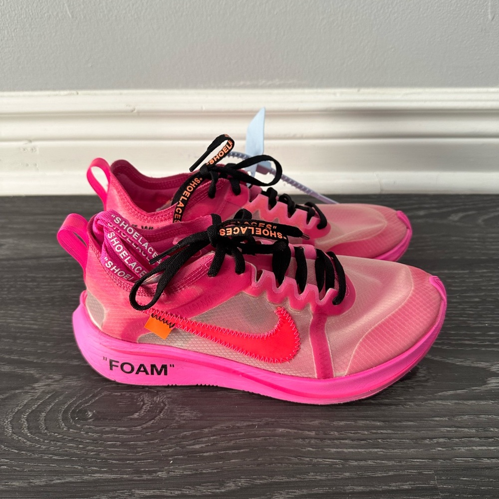 Off White x Nike Zoom Fly Pink - LIMITED EDITION